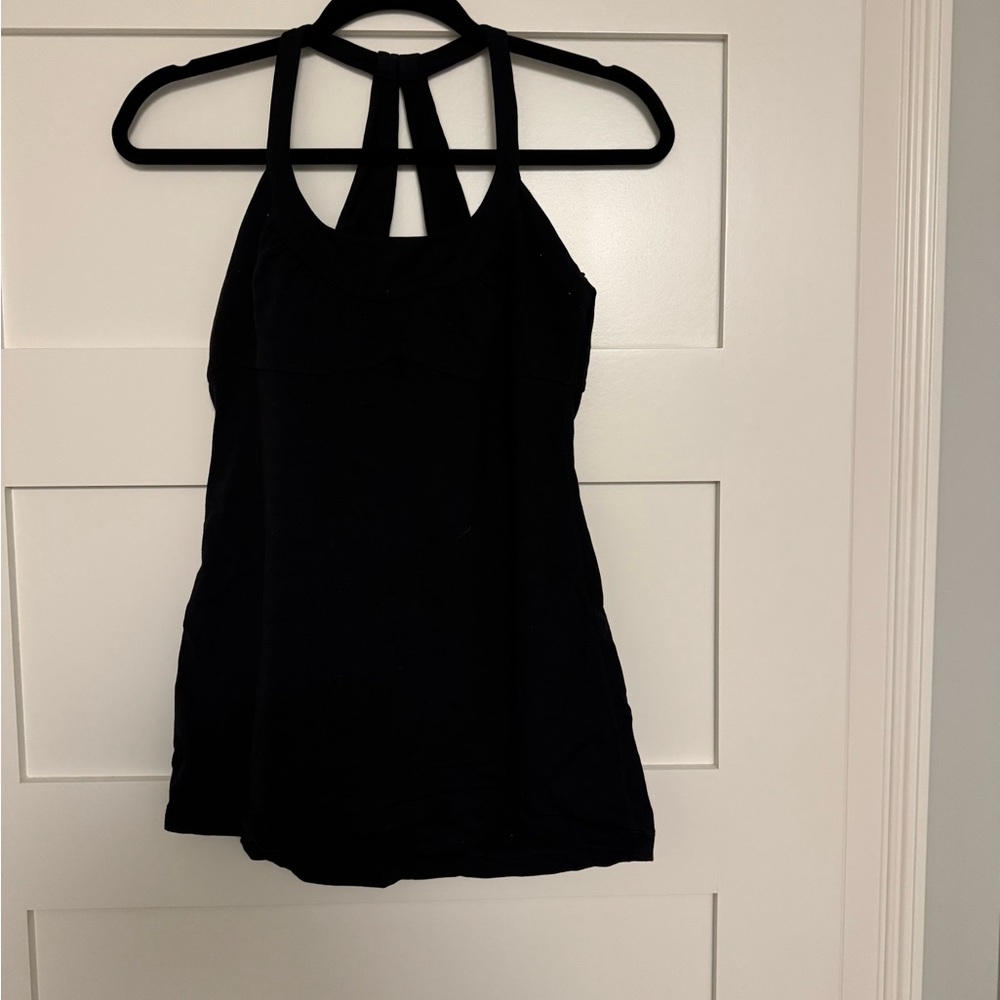 Black Lululemon size 8 Women Athletic Tank